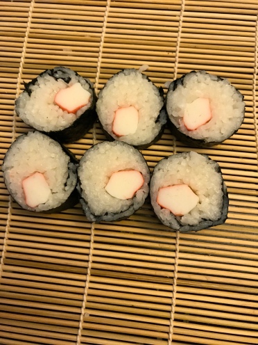 Simple Crab Sushi